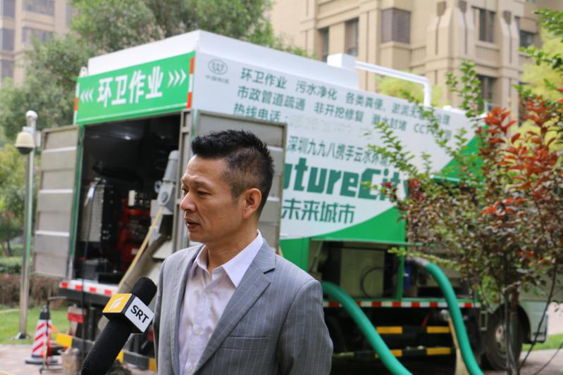 干濕分離吸污車